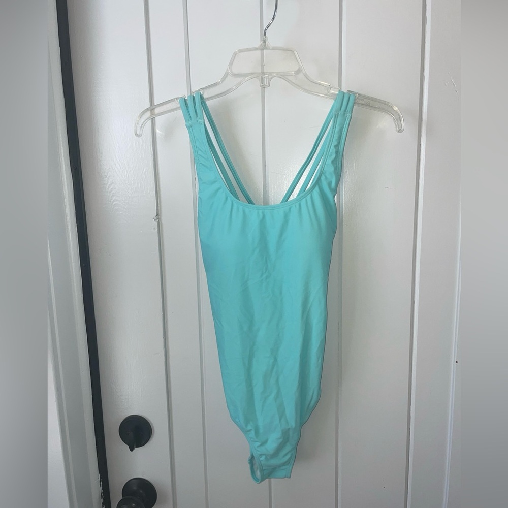 Blue One Piece Bathing Suit Betticoo Size S